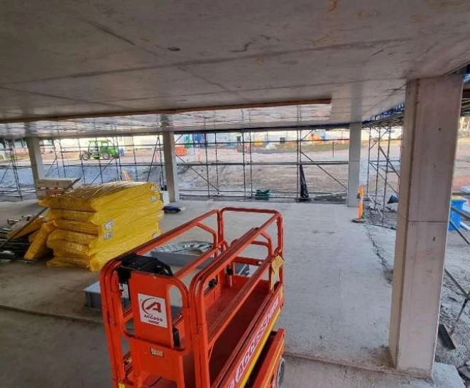 Columns and suspended slabs for concrete scanning and assessment - SureScan - Brisbane